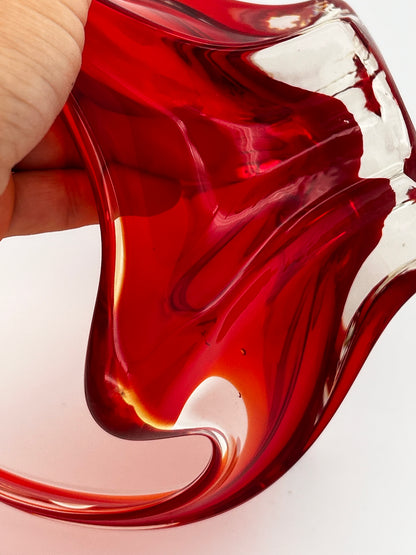 Vide Poche Murano Rouge
