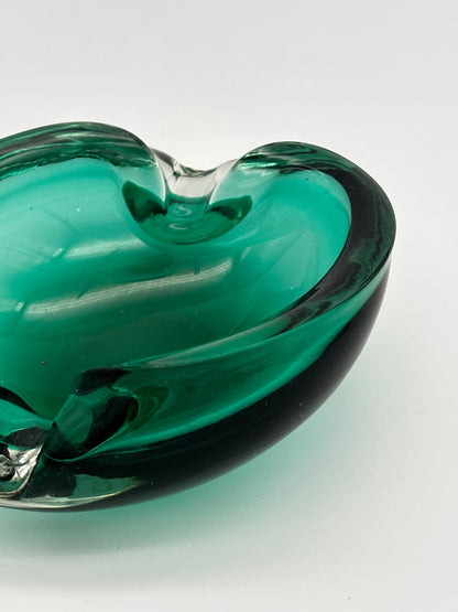 vide poche Murano vert émeraude