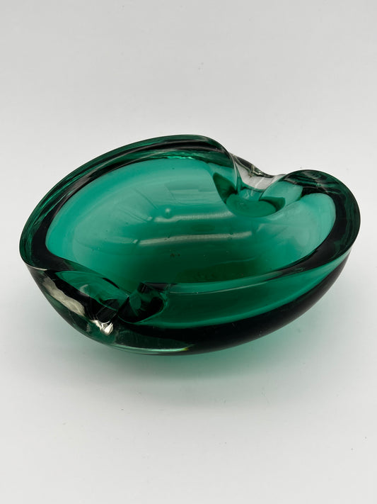 vide poche Murano vert émeraude