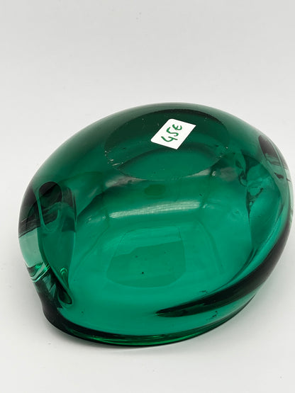 vide poche Murano vert émeraude