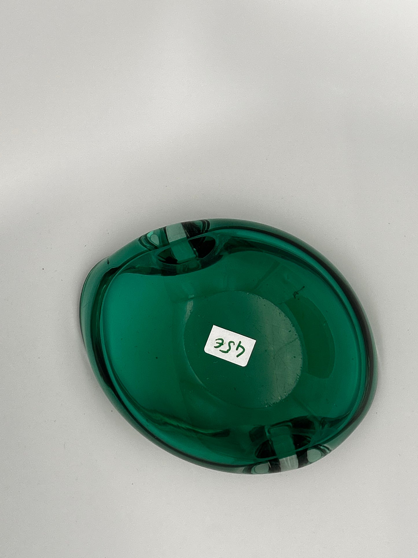 vide poche Murano vert émeraude