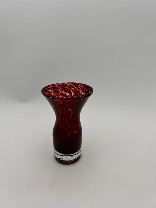 Petit vase vintage léopard