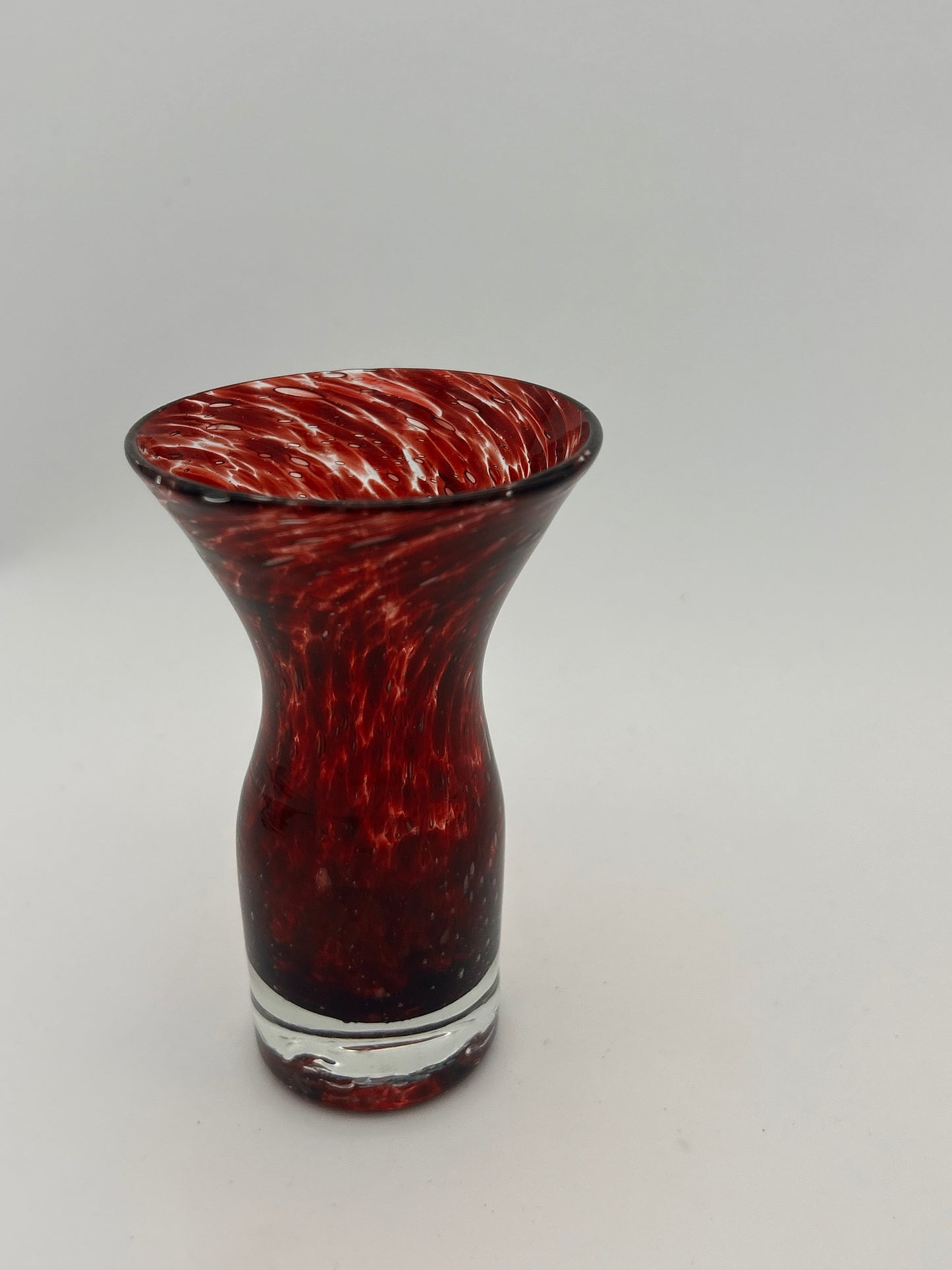 Petit vase vintage léopard