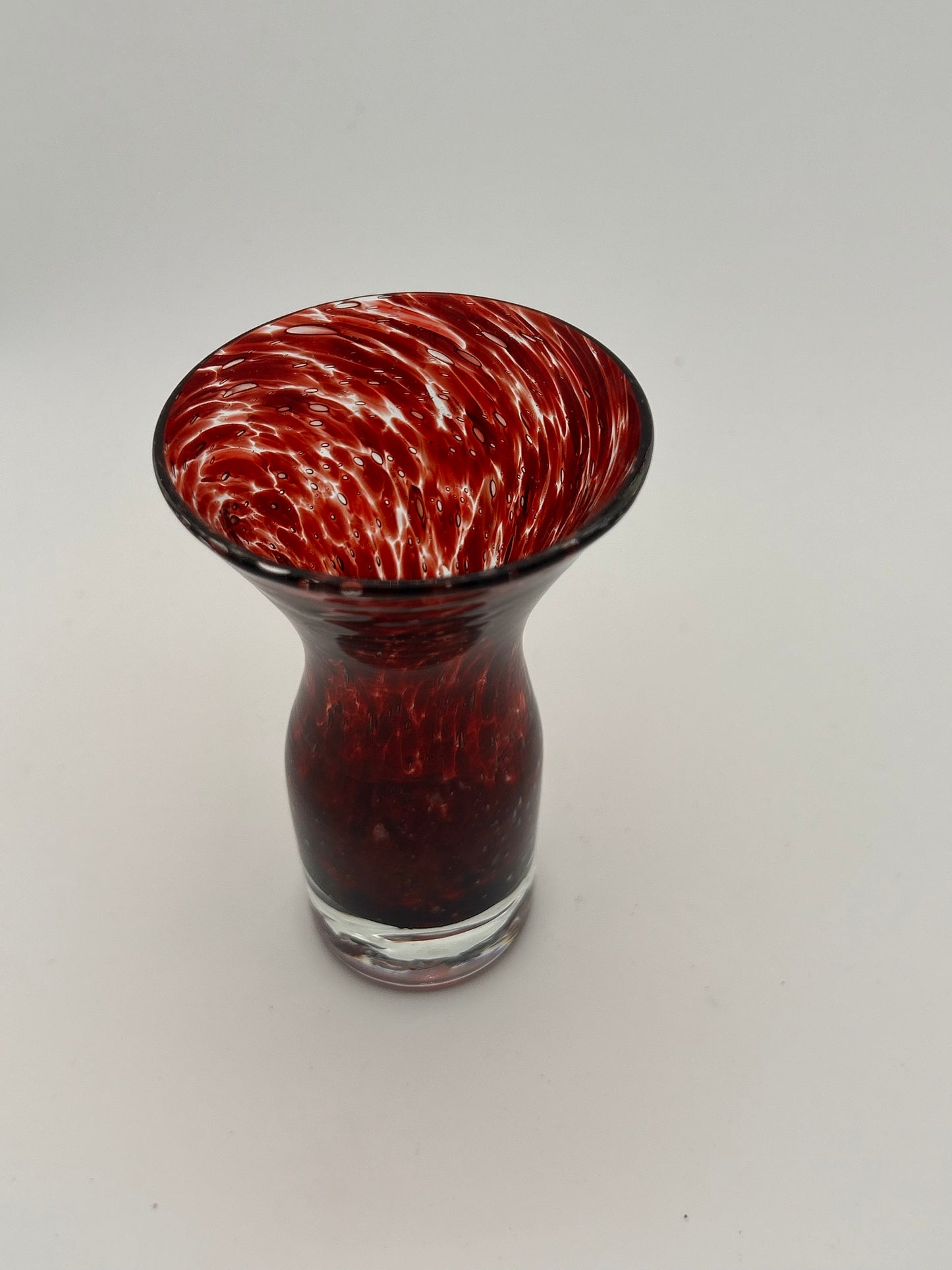 Petit vase vintage léopard