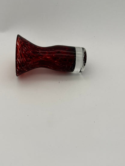 Petit vase vintage léopard