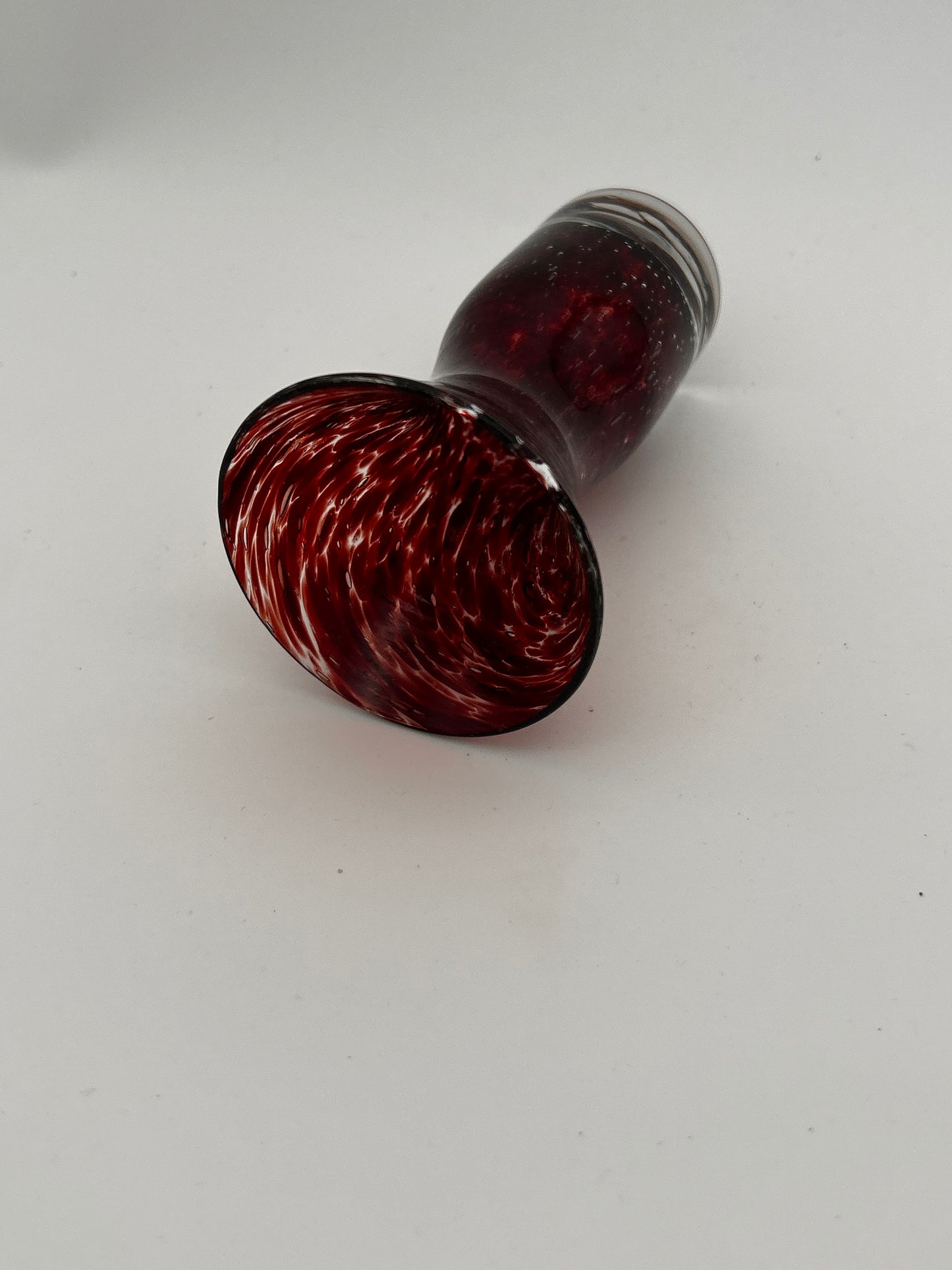 Petit vase vintage léopard