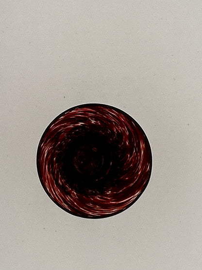 Petit vase vintage léopard