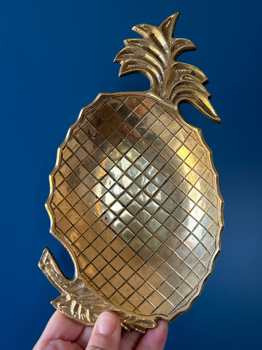 Vide poche Ananas Laiton
